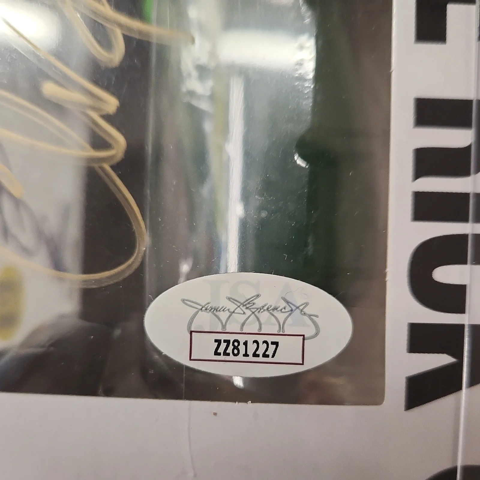Justin Roiland — Funko Pop Rick and Morty Pickle Rick PX Exclusive Autographed Justin Roiland JSA, image 3