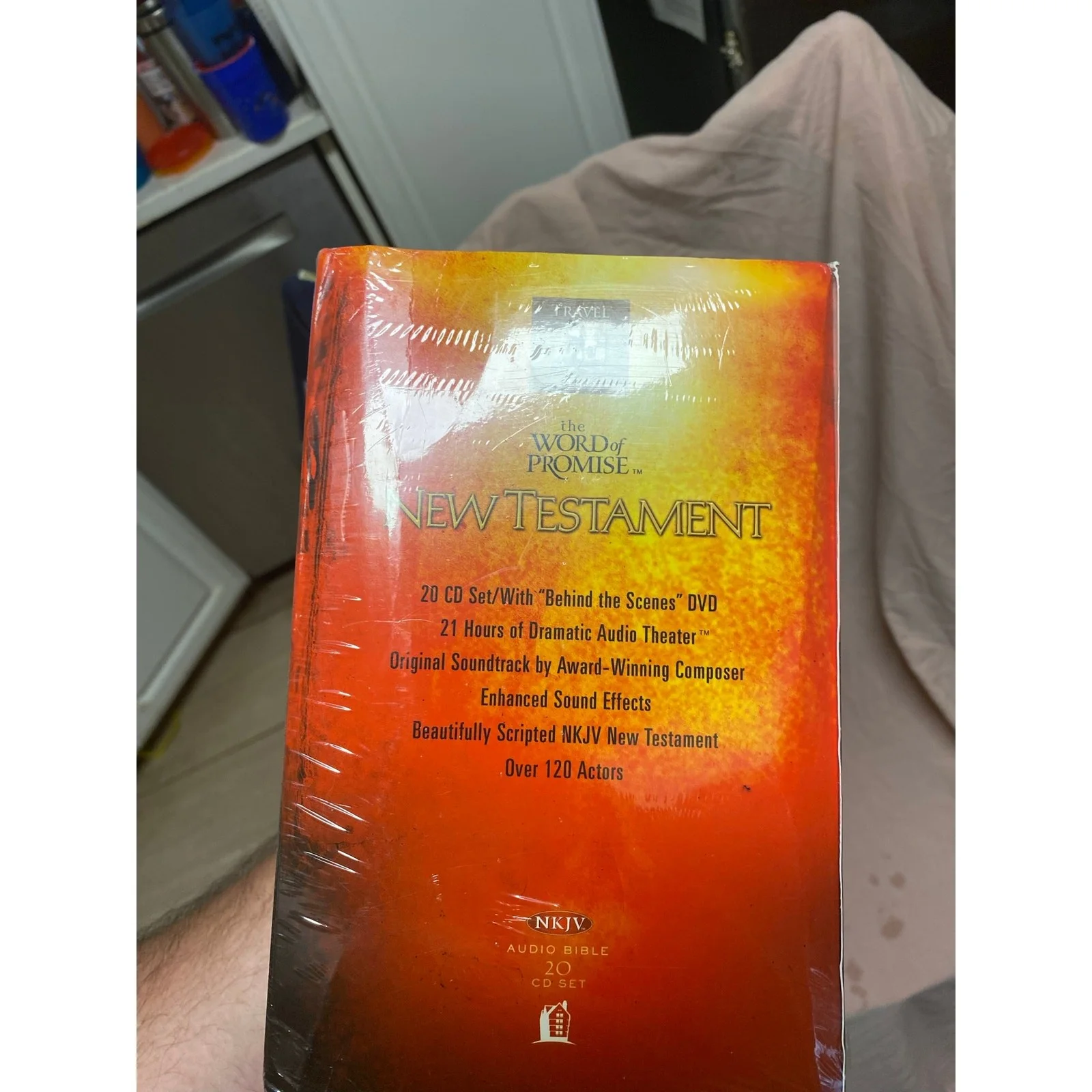 Sealed The Word of Promise New Testament Audio Bible 20 CD Set NKJV Jim Caviezel, изображение 3