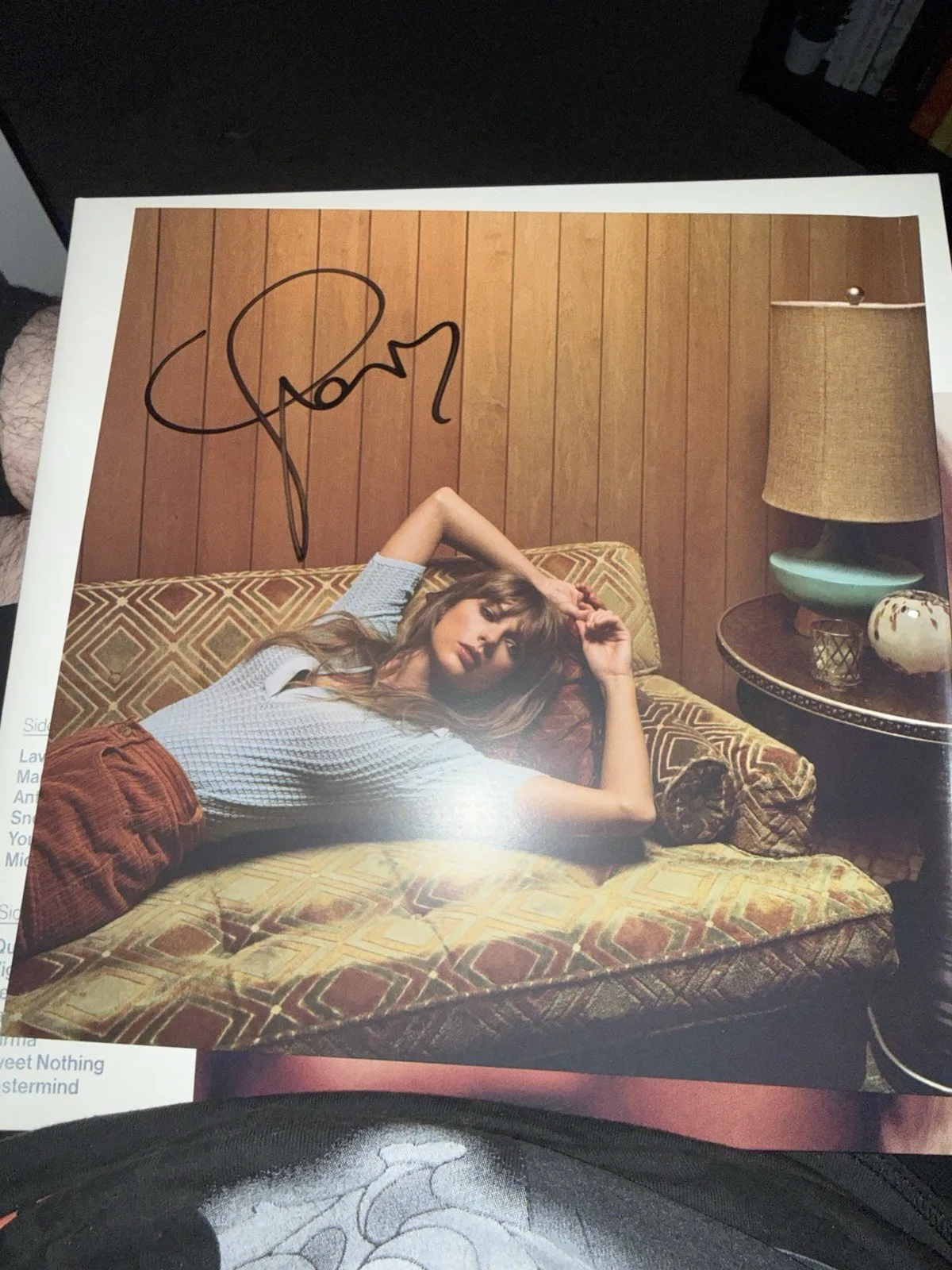 Taylor Swift Midnights Vinyl with Signed Insert, image 2
