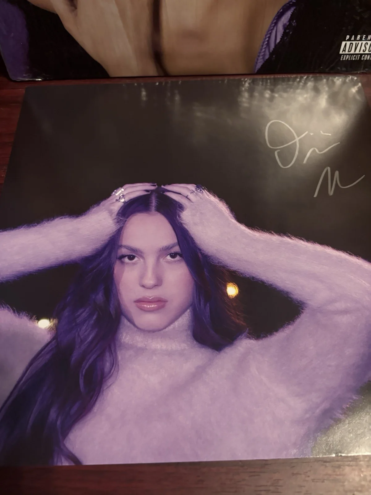 Olivia Rodrigo Guts SIGNED Insert Record Autograph 180g Black Vinyl New, image 2