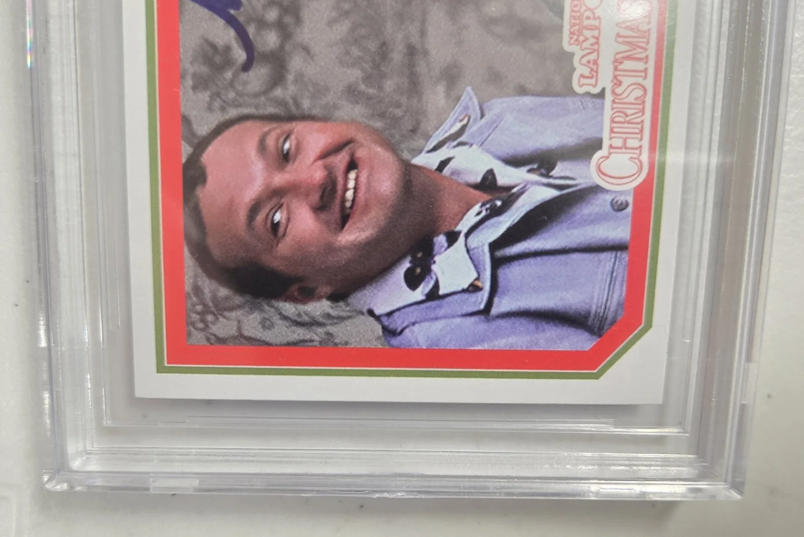 Mariam Flynn — Mariam Flynn Signed Christmas Vacation Custom Trading Card Beckett 10 Auto, изображение 3