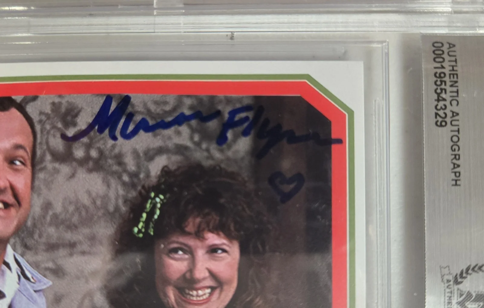 Mariam Flynn — Mariam Flynn Signed Christmas Vacation Custom Trading Card Beckett 10 Auto, изображение 4