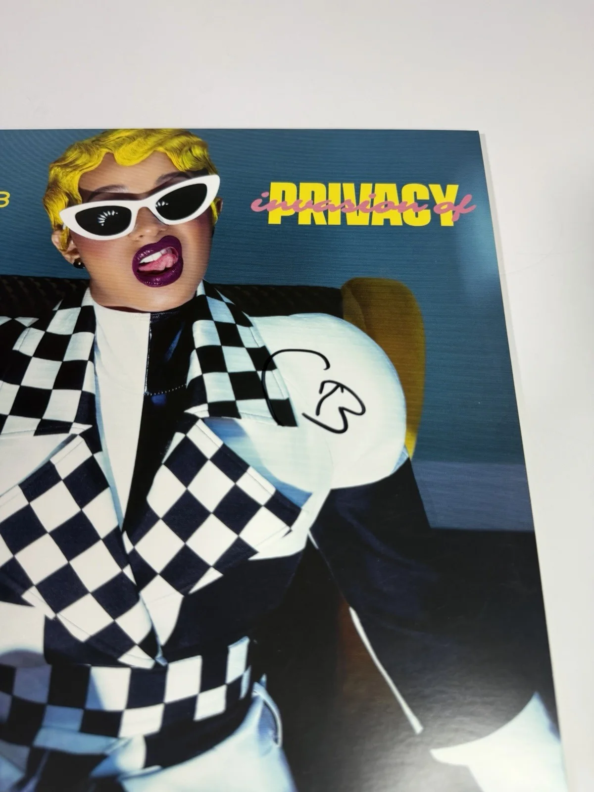 Cardi B autographed Invasion of Privacy signed 12" vinyl record album - PSA COA!, изображение 4