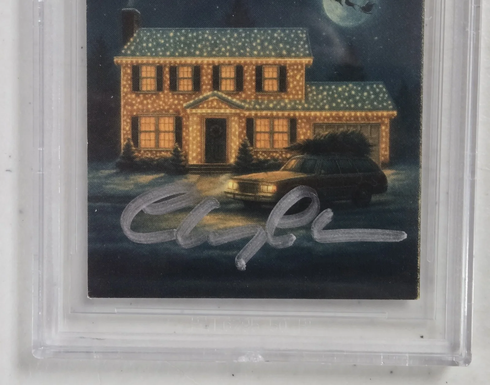 Chevy Chase — Chevy Chase Signed Christmas Vacation Custom Trading Card Beckett Autograph, изображение 3