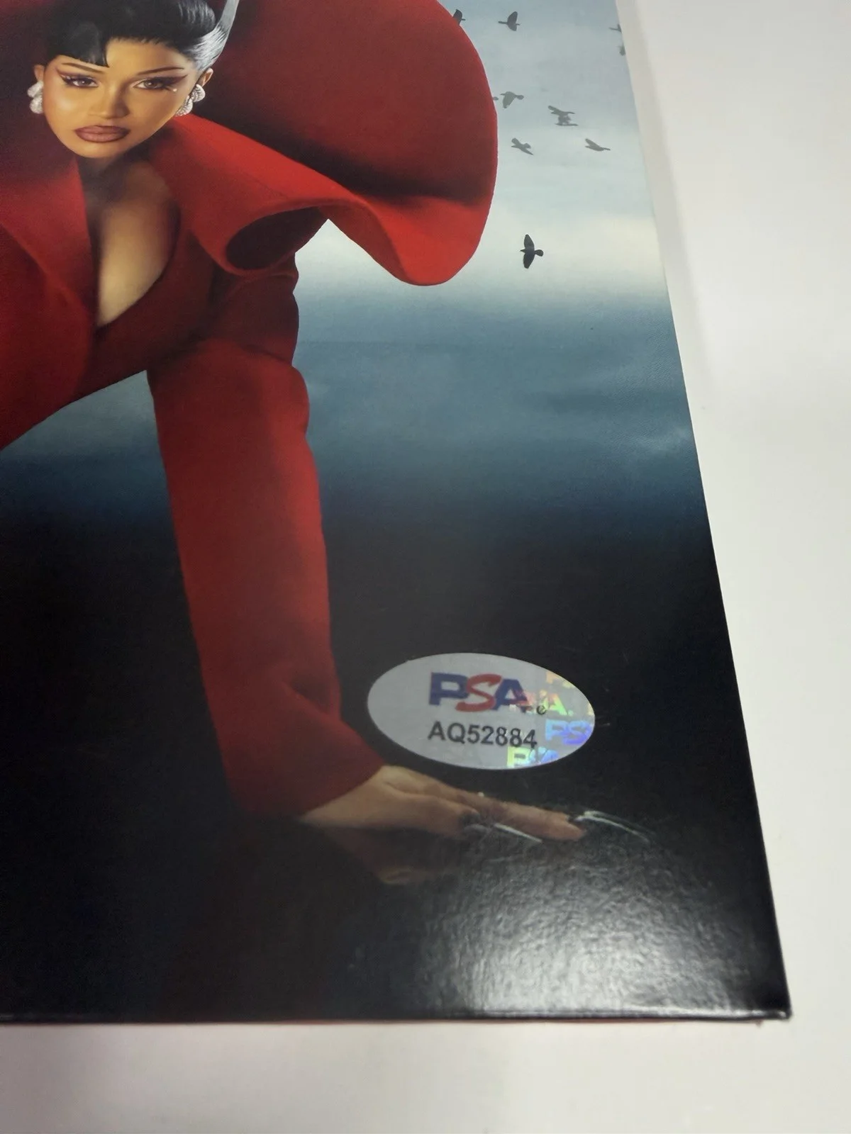 Cardi B autographed Am I the Drama signed 12" vinyl record album- PSA COA!, изображение 3