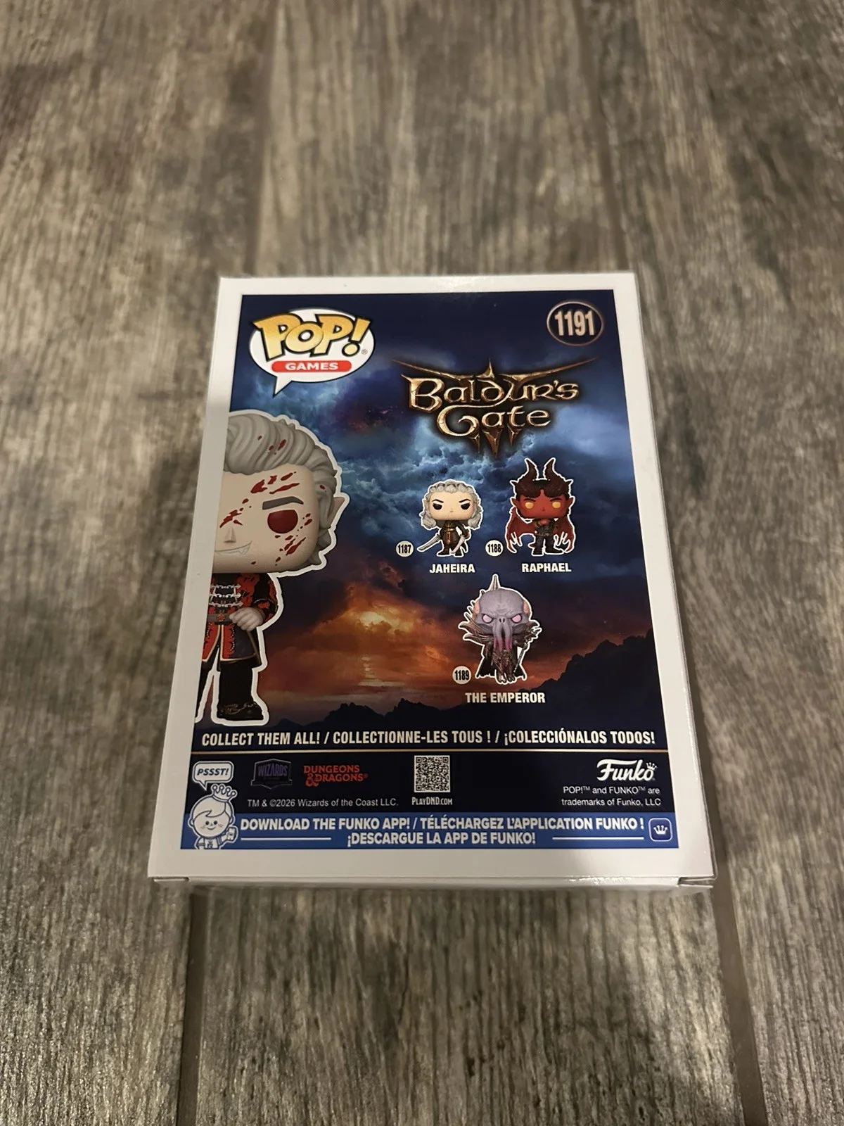 NEIL NEWBON SIGNED ASTARION BALDUR’S GATE FUNKO POP JSA COA AUTOGRAPHED, изображение 5