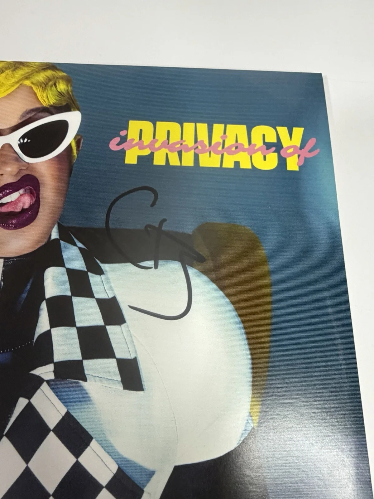 Cardi B autographed Invasion of Privacy signed 12" vinyl record album - PSA COA!, изображение 4