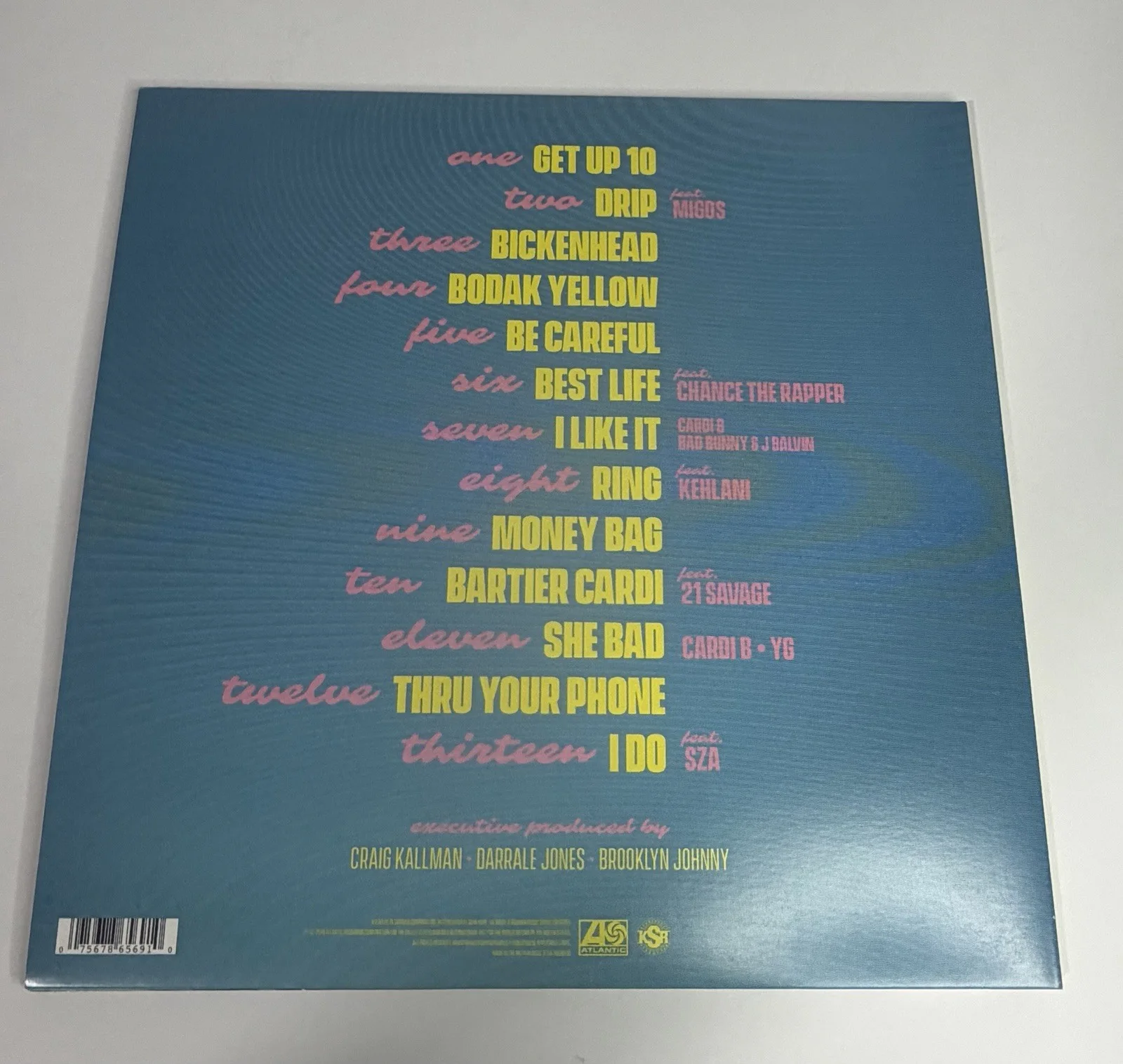 Cardi B autographed Invasion of Privacy signed 12" vinyl record album - PSA COA!, изображение 5