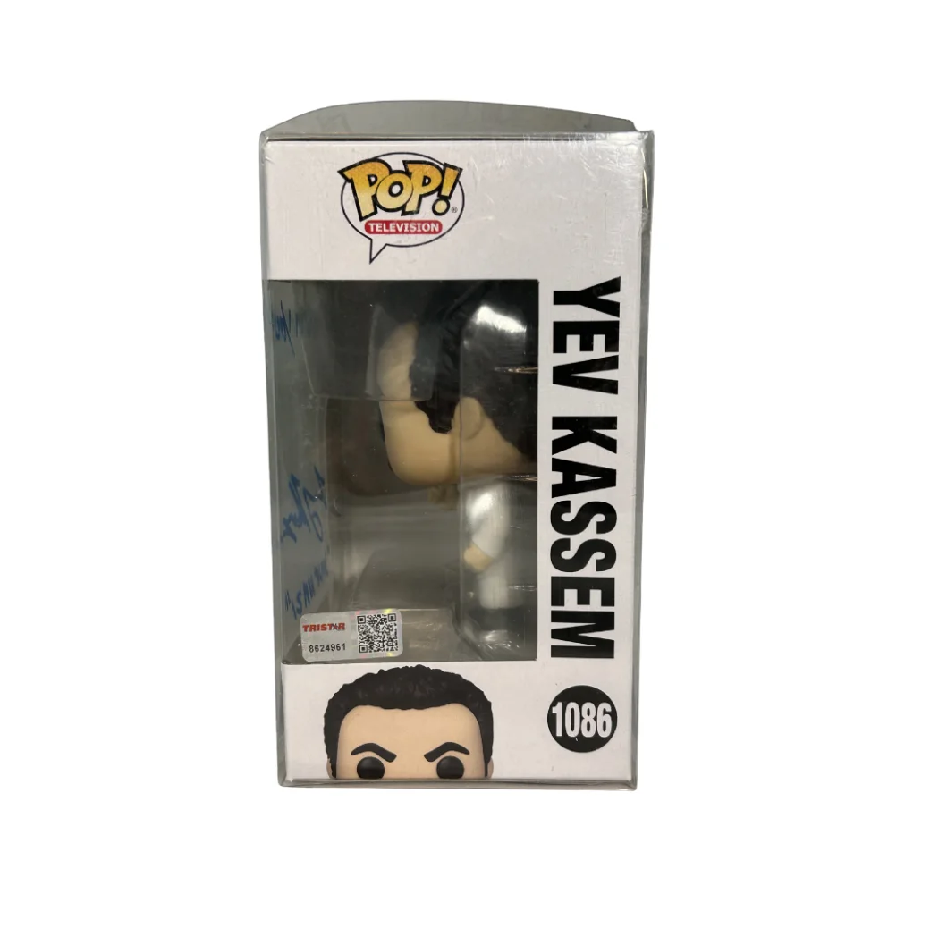 Larry Thomas — Larry Thomas Signed/Authenticated Yev Kassem Soup Nazi #1086 Pop JSA Auth, image 2