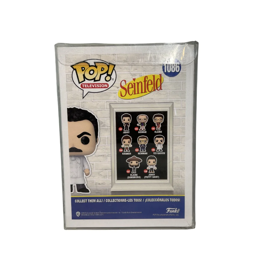 Larry Thomas — Larry Thomas Signed/Authenticated Yev Kassem Soup Nazi #1086 Pop JSA Auth, image 4