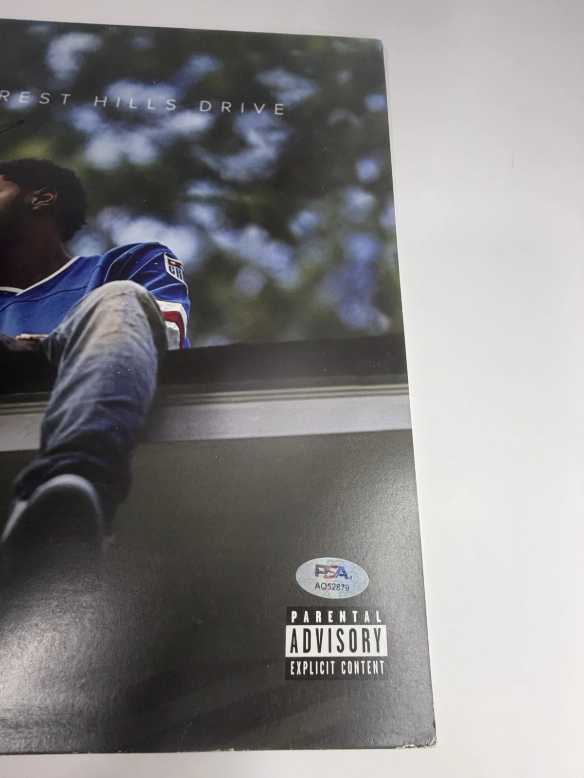 J Cole autographed 2014 Forest Hills Drive signed 12" Vinyl LP Album - PSA COA!, image 2