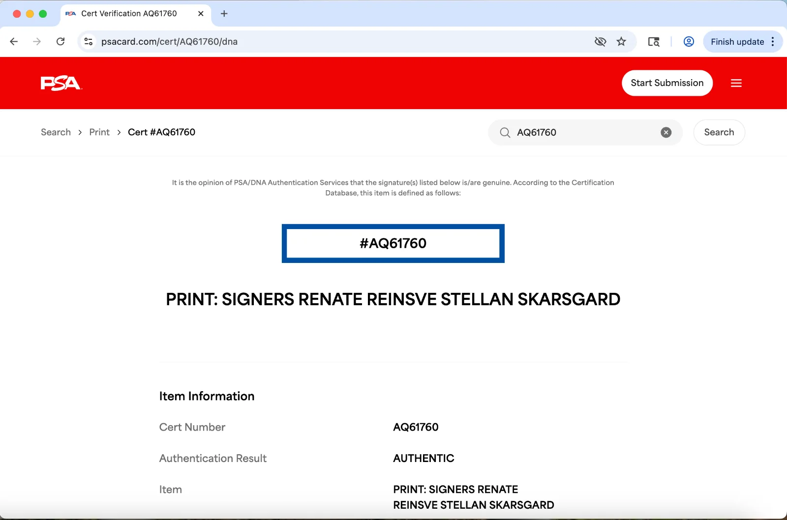 Renate Reinsve, Stellan Skarsgård — Stellan Skarsgard Renate Reinsve signed 8x10 photo PSA DNA Sentimental Value, изображение 3
