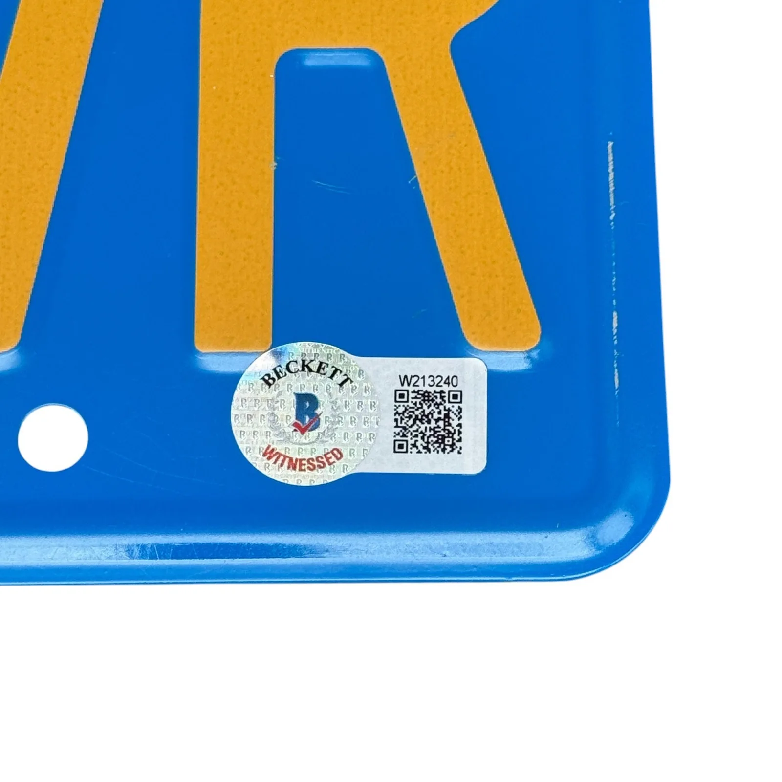 Cheech Marin, Tommy Chong — Cheech Marin & Tommy Chong Signed MUF DVR License Plate Autograph Beckett COA, изображение 4