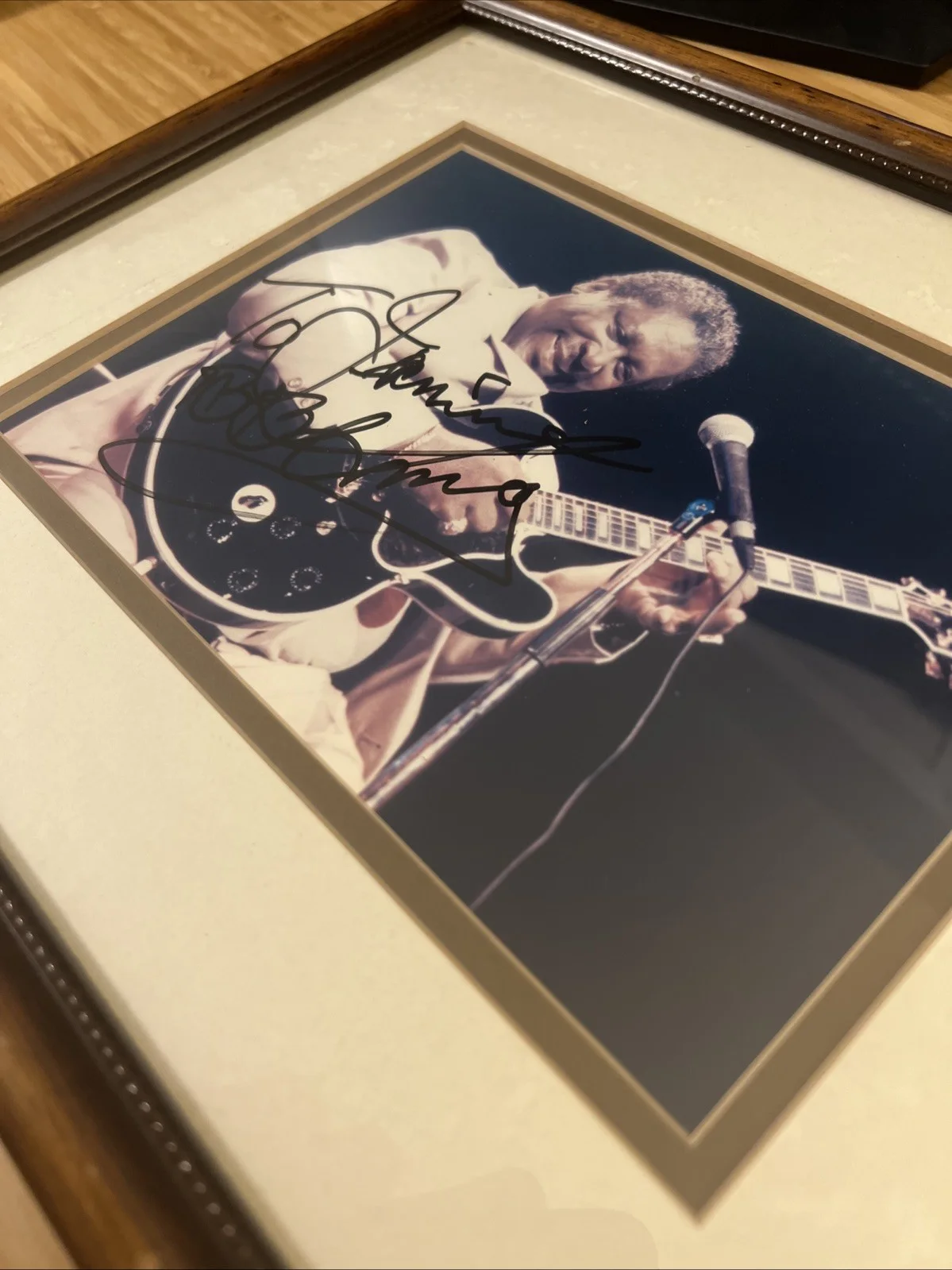 BB King Signed Photo Personalized Autograph, image 2