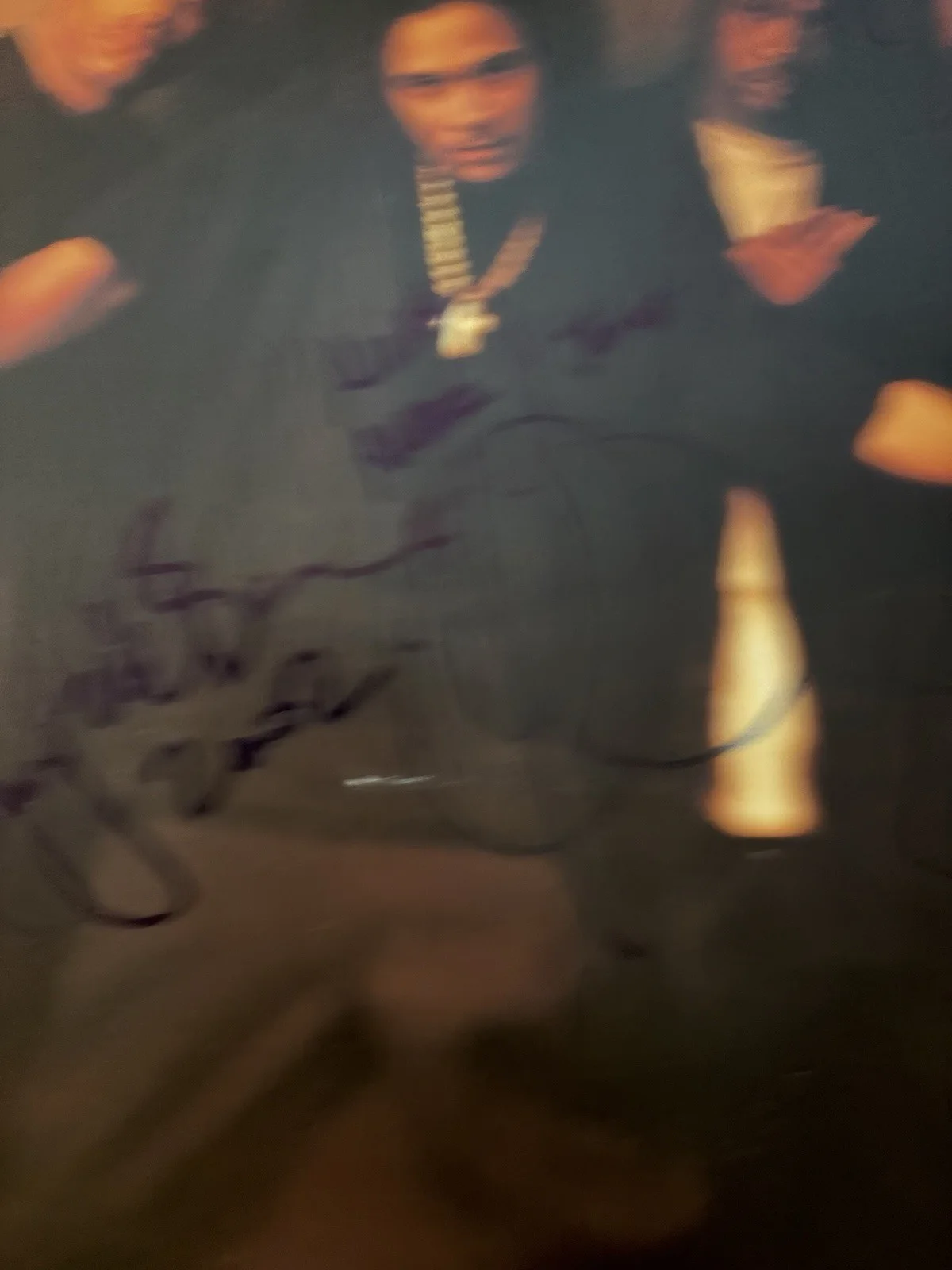 Bone Thugs-N-Harmony signed Art Of War 12”x 12” Promo Flat Autographed By All 4, изображение 2