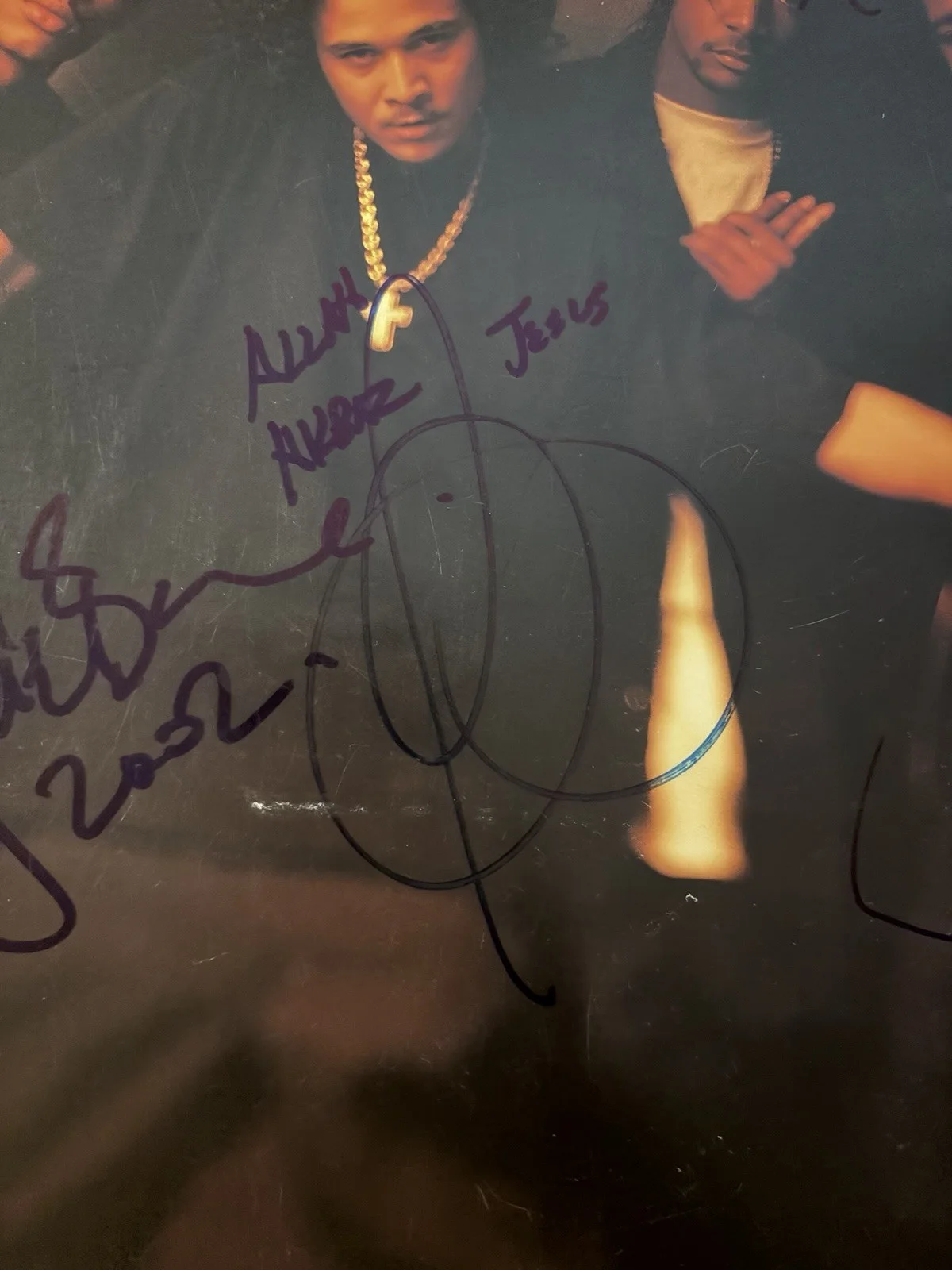 Bone Thugs-N-Harmony signed Art Of War 12”x 12” Promo Flat Autographed By All 4, изображение 3
