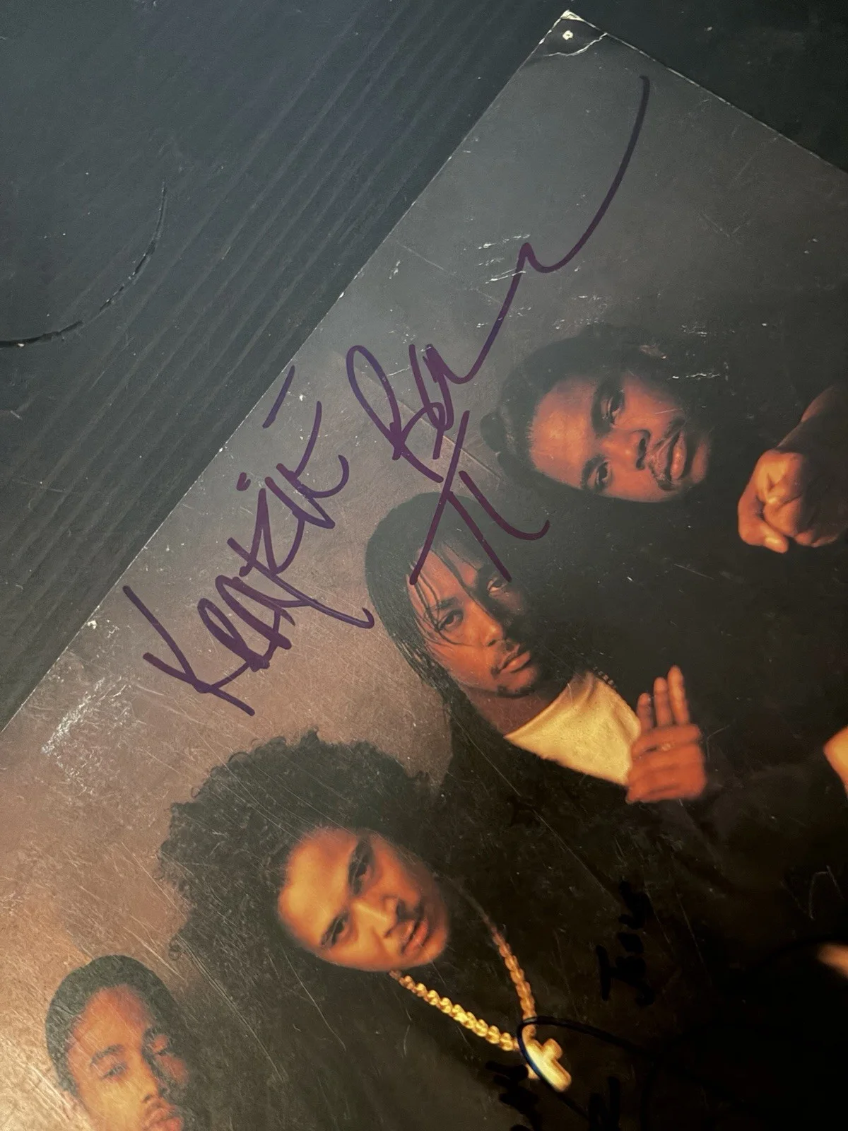 Bone Thugs-N-Harmony signed Art Of War 12”x 12” Promo Flat Autographed By All 4, изображение 5