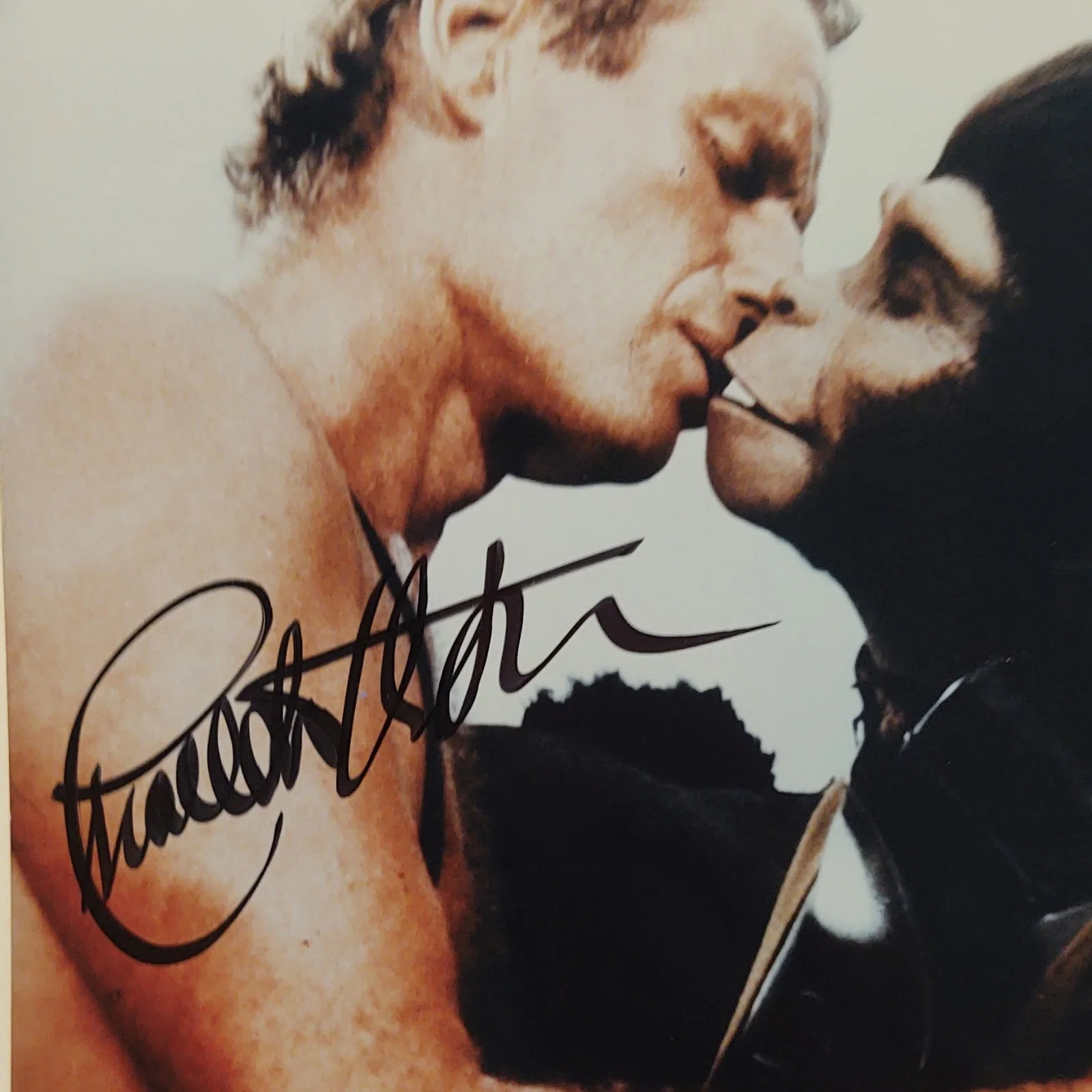 Original Signed Movie Photo 8x10 Planet of the Apes. signed Charlton Heston., изображение 2