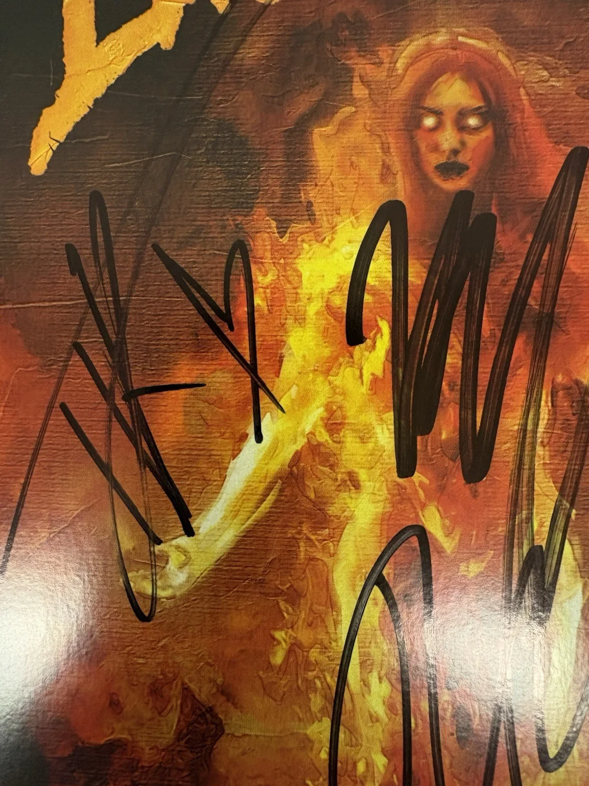 NOT ENOUGH SPACE — NOT ENOUGH SPACE SIGNED WEAPONIZE YOUR RAGE VINYL ALBUM AUTOGRAPH BAS 153, image 3
