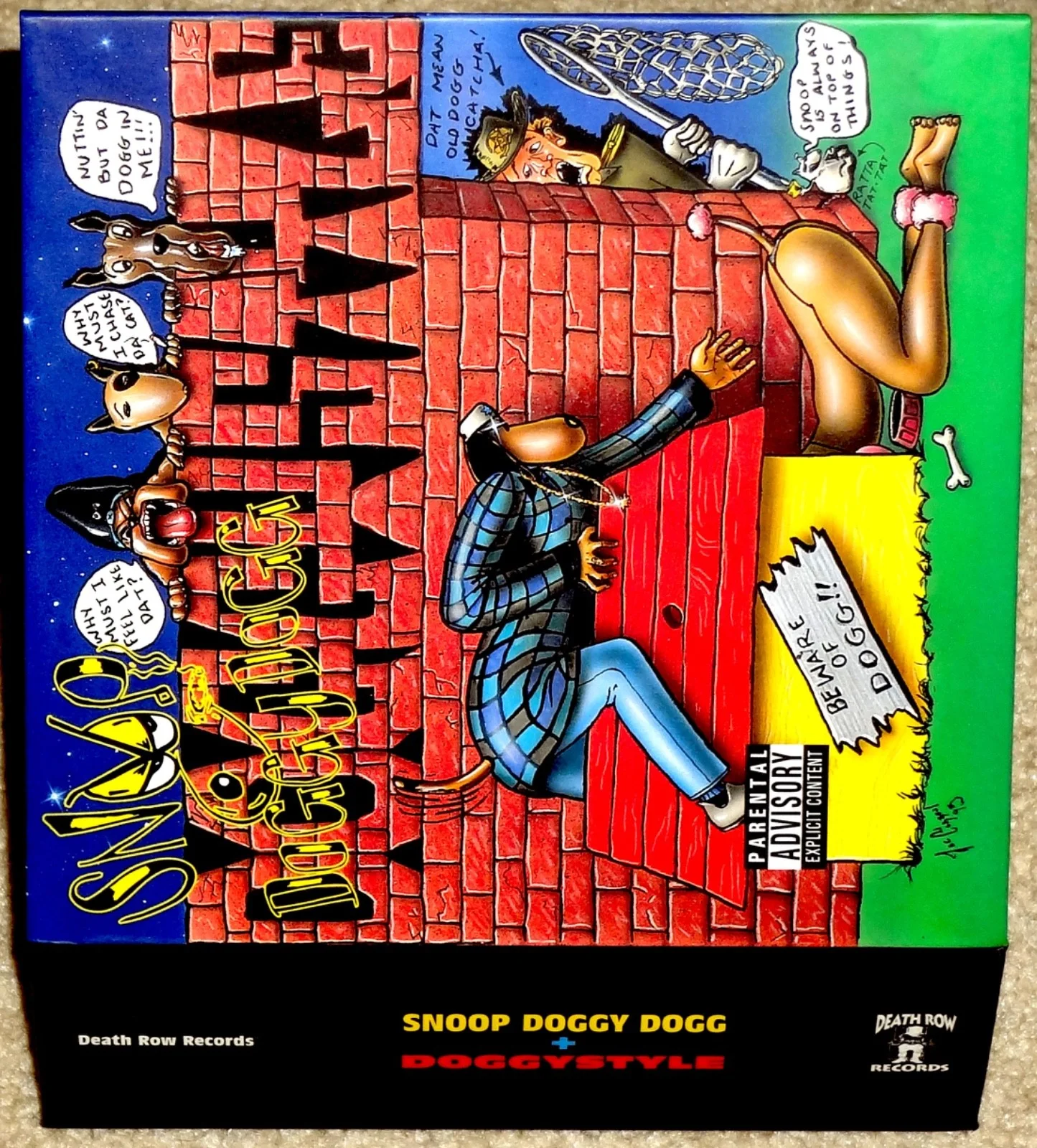 SNOOP DOGGY DOGG HAND SIGNED AUTOGRAPHED DOGGYSTYLE KIT ALBUM BOX SET! PROOF+COA, изображение 4