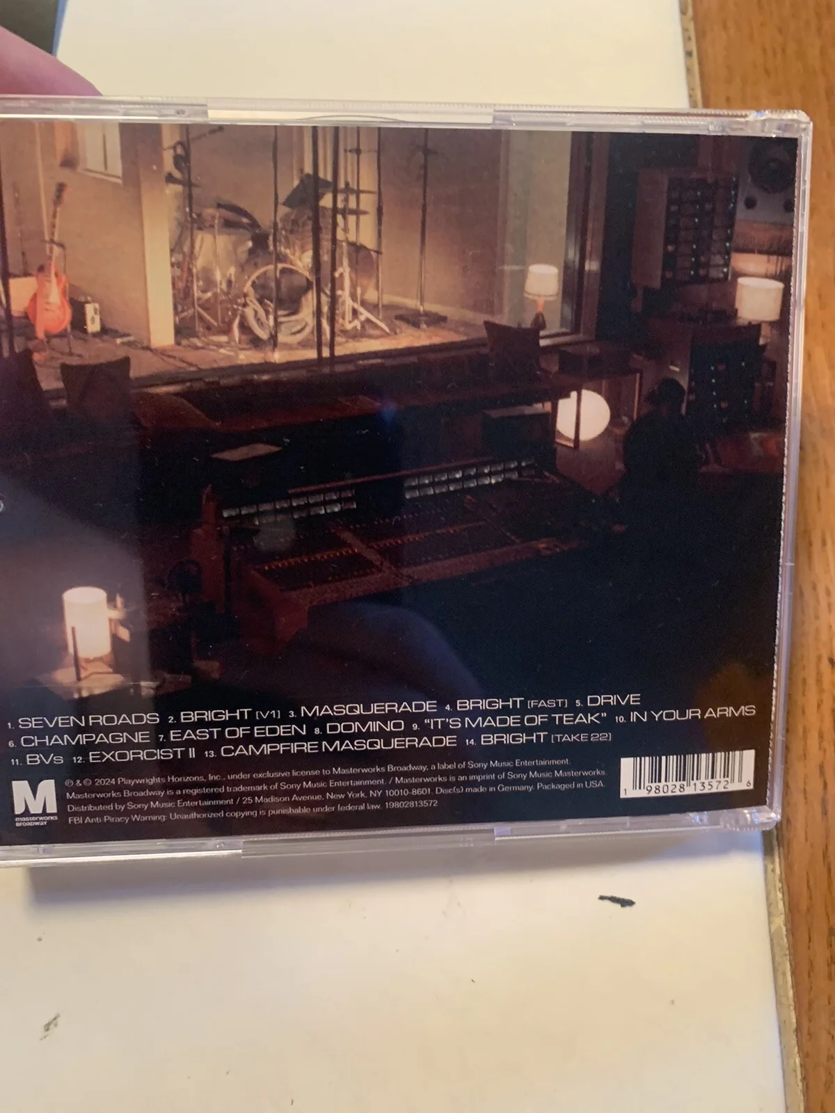 Cast — Stereophonic 9x Cast Signed / Autographed Cd New(Sarah Pigeon Love Story ), image 3