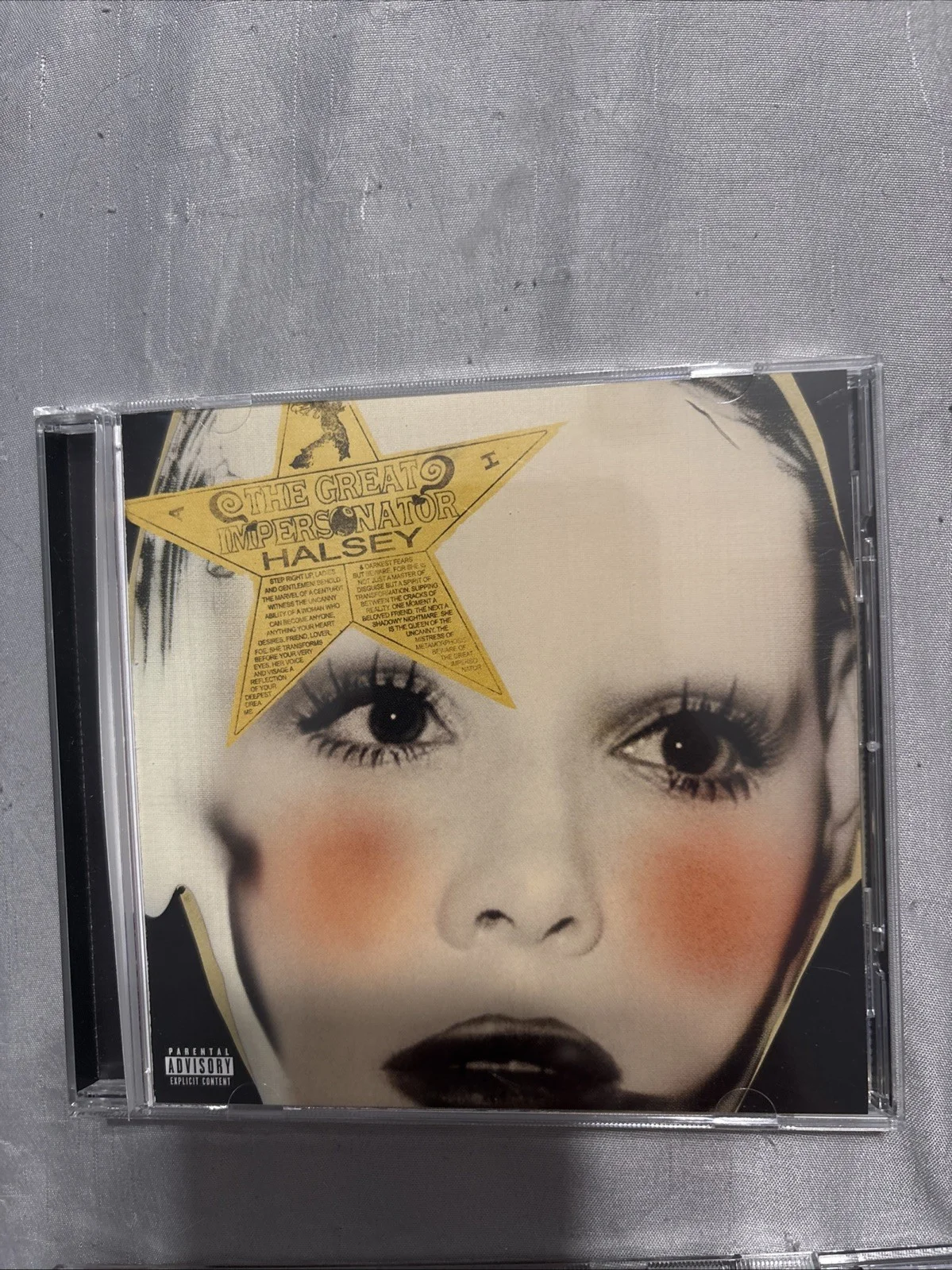 Halsey – The Great Impersonator Signed CD Bundle 70s, 80s, 90s & Original, image 2