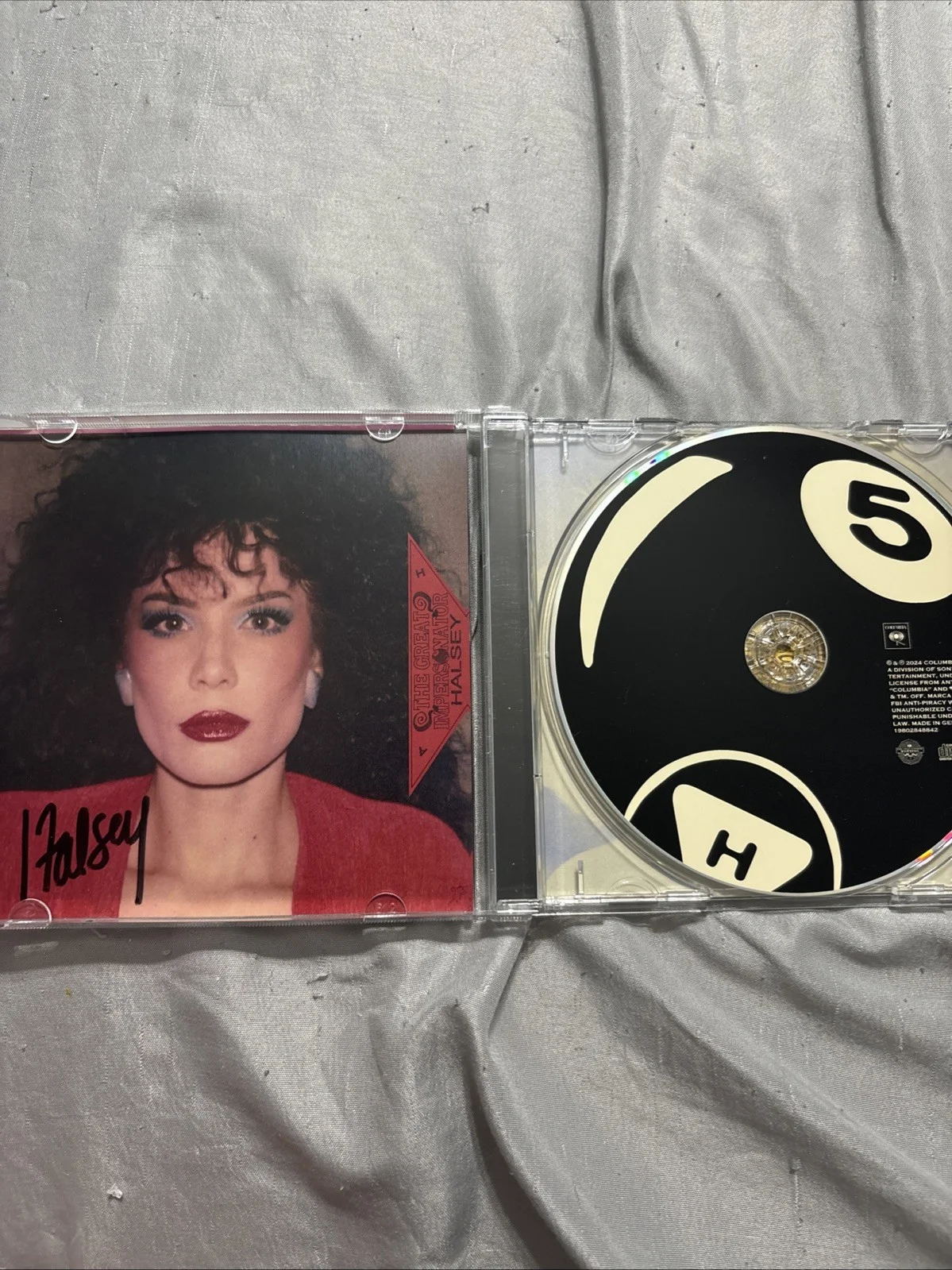 Halsey – The Great Impersonator Signed CD Bundle 70s, 80s, 90s & Original, image 5