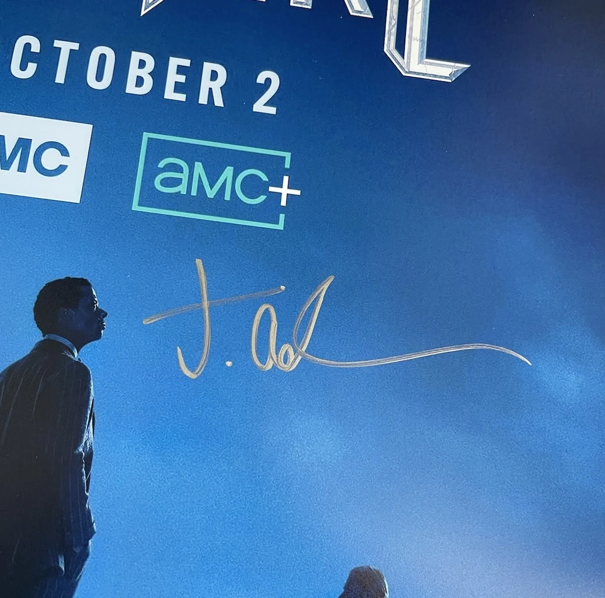 Sam Reid, Jacob Anderson — Jacob Anderson Sam Reid Signed Interview With The Vampire 12x18 Photo BECKETT, image 3
