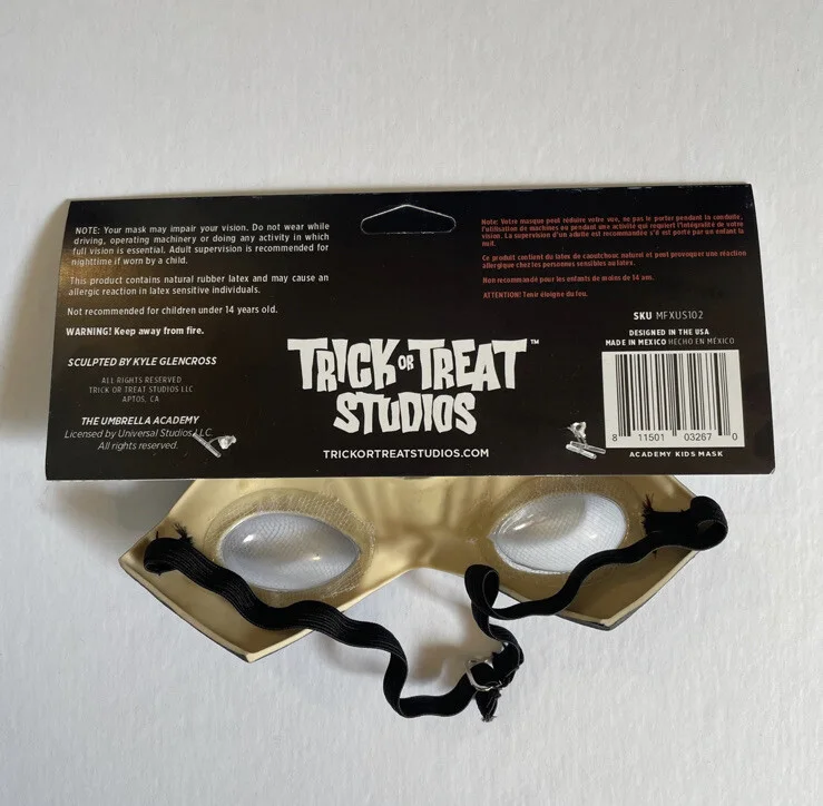 Justin Min — Justin Min Umbrella Academy signed autographed Mask Ben JSA, image 4