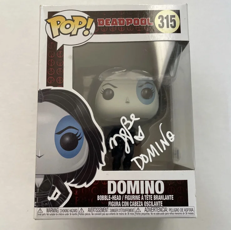 Zazie Beetz — Zazie Beetz Signed Autographed Domino Deadpool Funko Pop Beckett