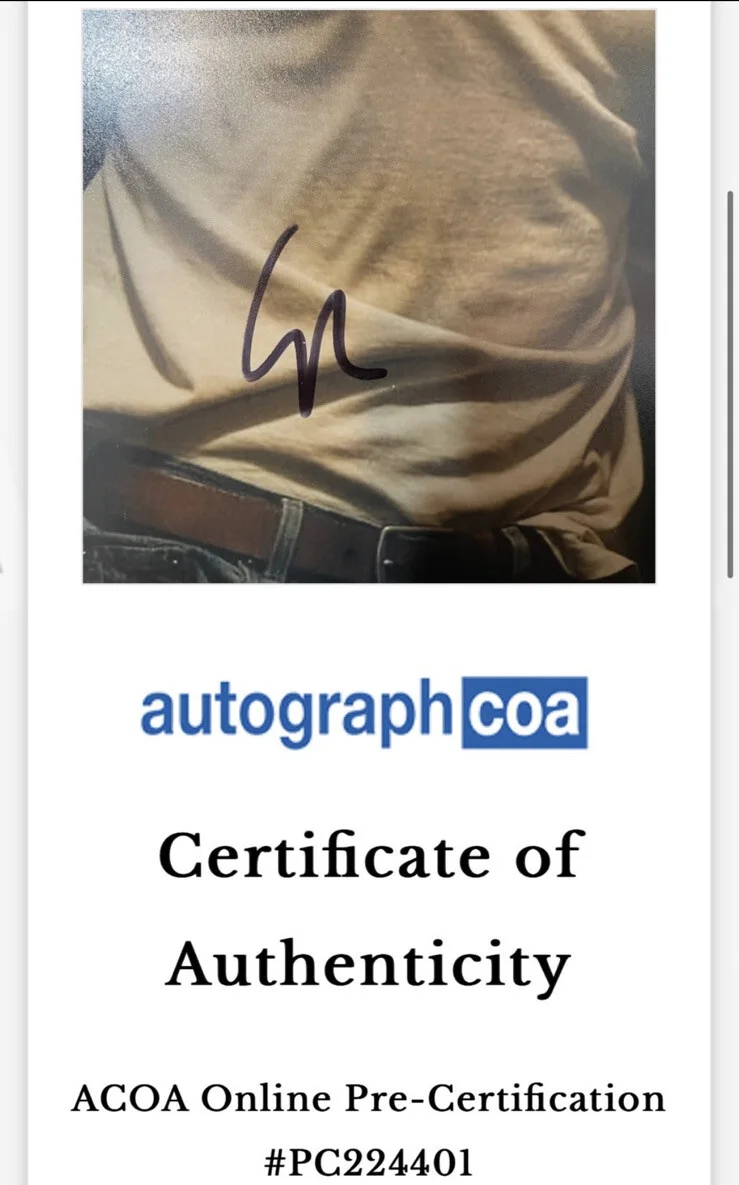 EVAN PETERS — EVAN PETERS SIGNED 11X14 PHOTO DAHMER AUTHENTIC AUTOGRAPH ACOA, image 3