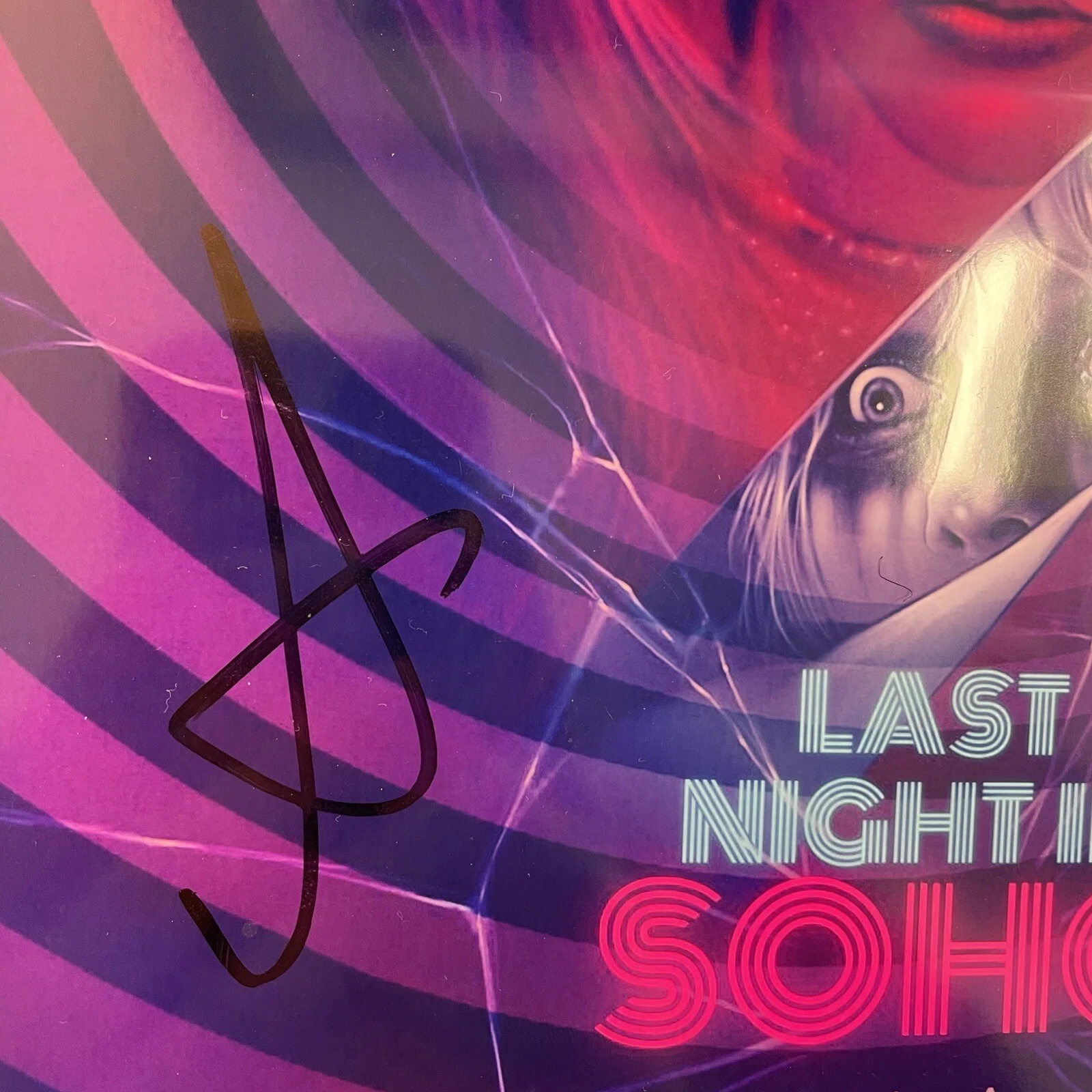 Anya Taylor Joy — ANYA TAYLOR JOY SIGNED LAST NIGHT IN SOHO 8X10 PHOTO ACOA, image 2