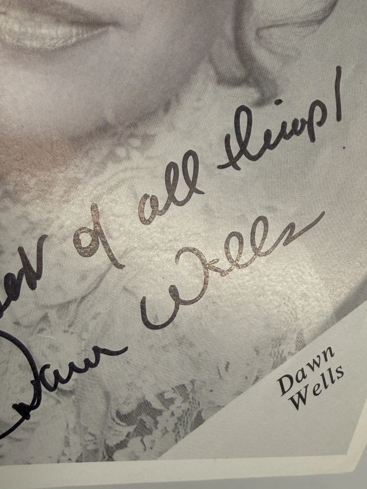 Dawn Wells — Dawn Wells Signed 8.5x 10.5 Headshot Picture Autograph Actress Gilligan's Island, изображение 4