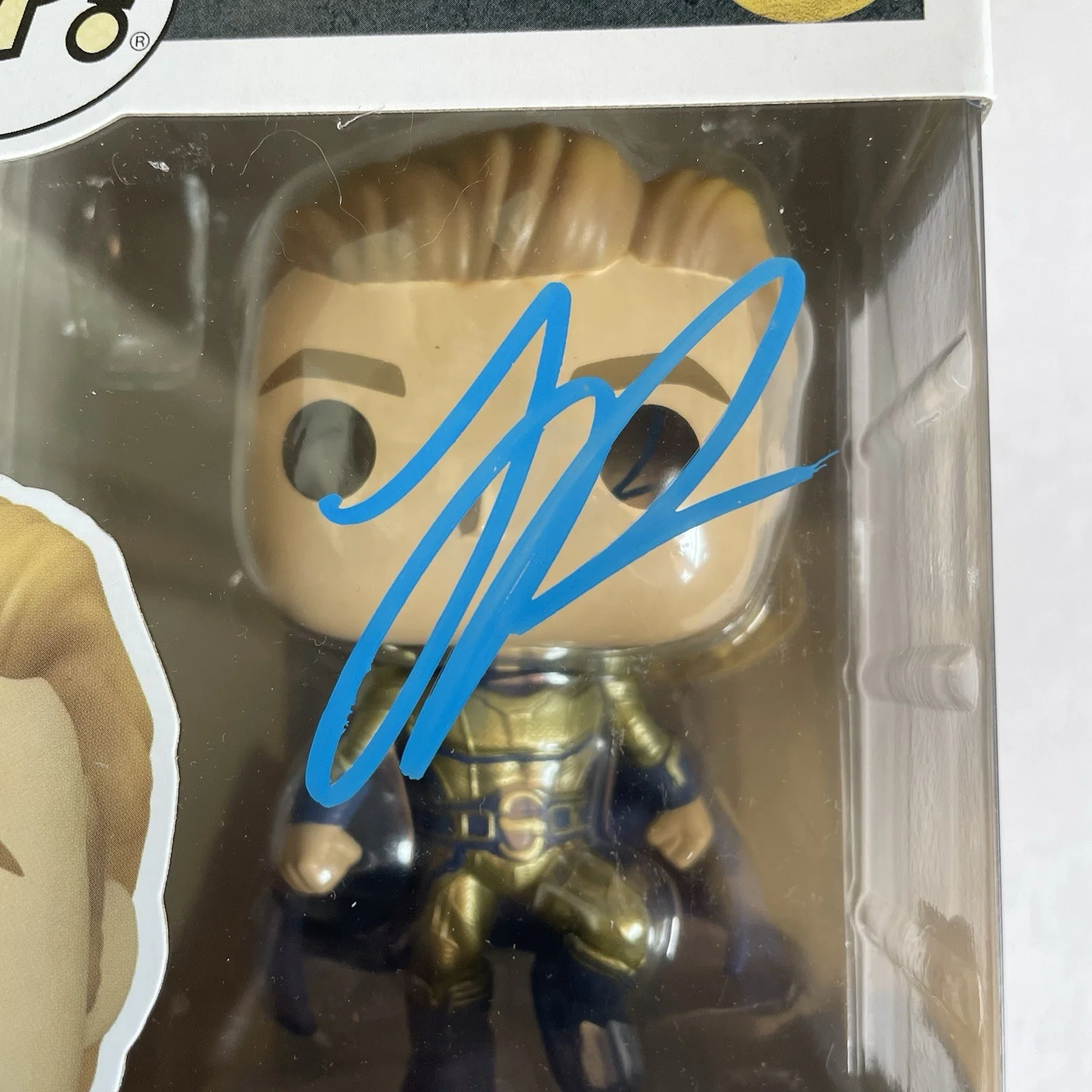 Lewis Pullman — Lewis Pullman Signed Sentry Funko Thunderbolts Marvel Autograph Beckett, image 2