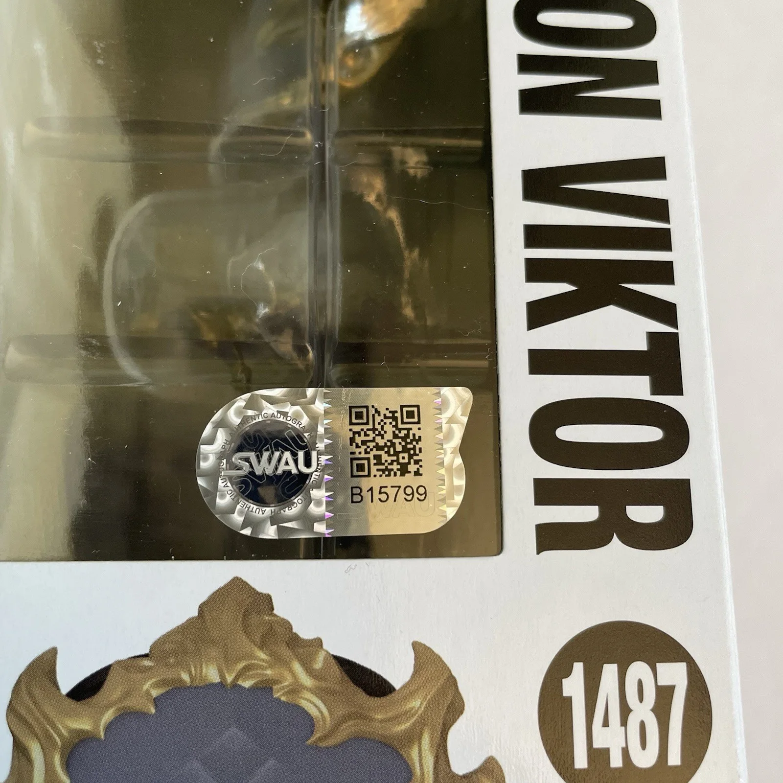 Harry Lloyd — HARRY LLOYD SIGNED FUNKO POP ARCANE VIKTOR AUTOGRAPHED SWAU COA, image 4