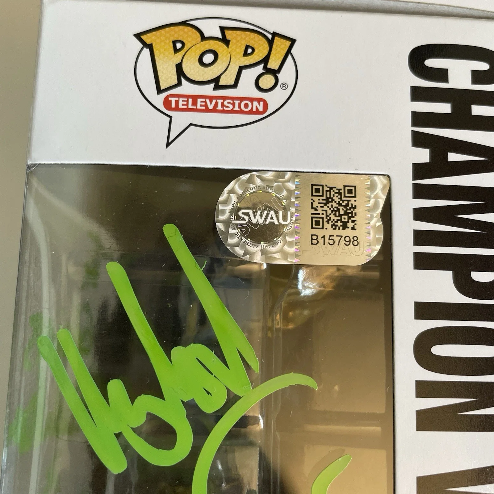 Harry Lloyd — HARRY LLOYD SIGNED FUNKO POP ARCANE VIKTOR AUTOGRAPHED SWAU COA, image 4