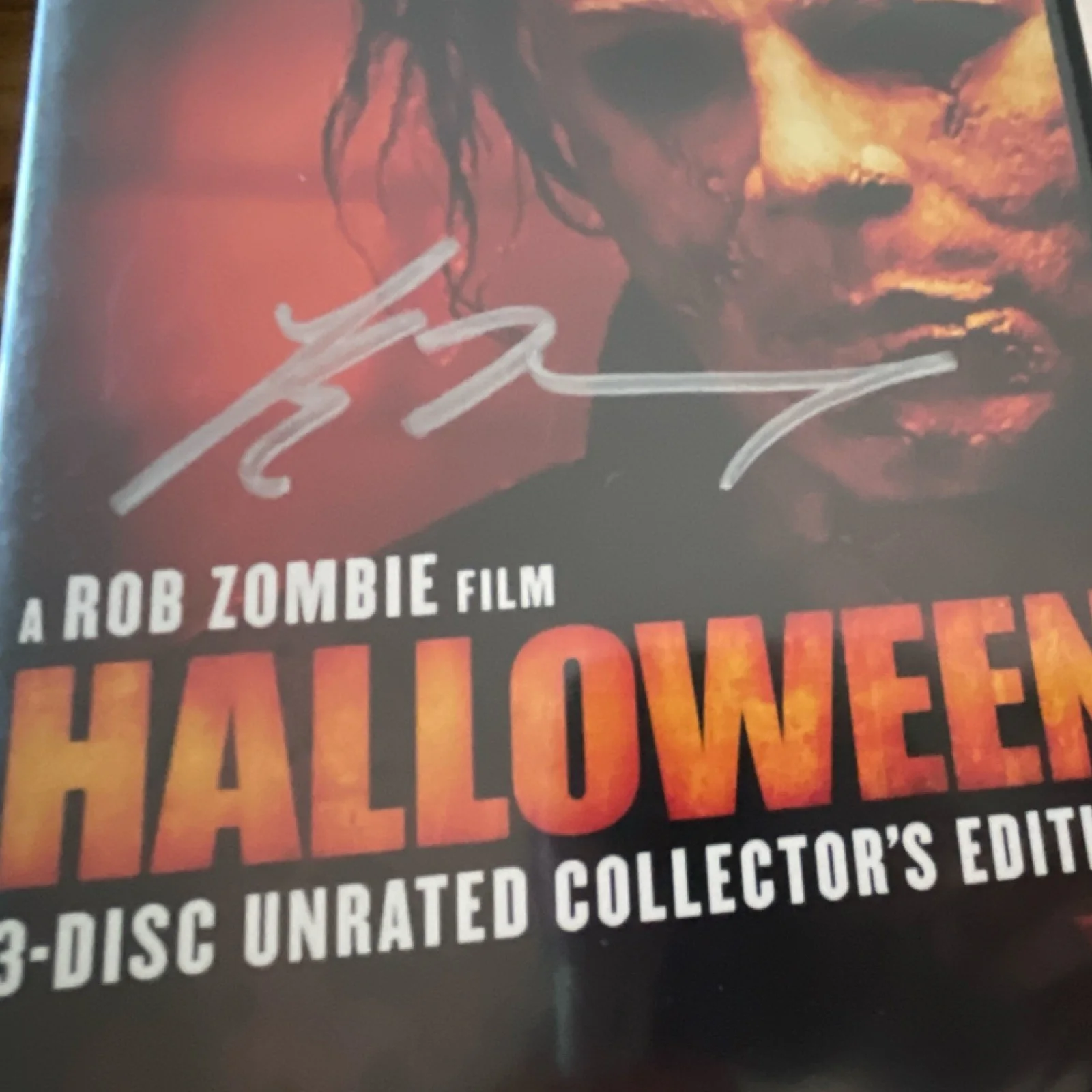 Halloween (2007) 3-Disc Unrated Collector's Edition DVD Signed by Tyler Mane, изображение 5