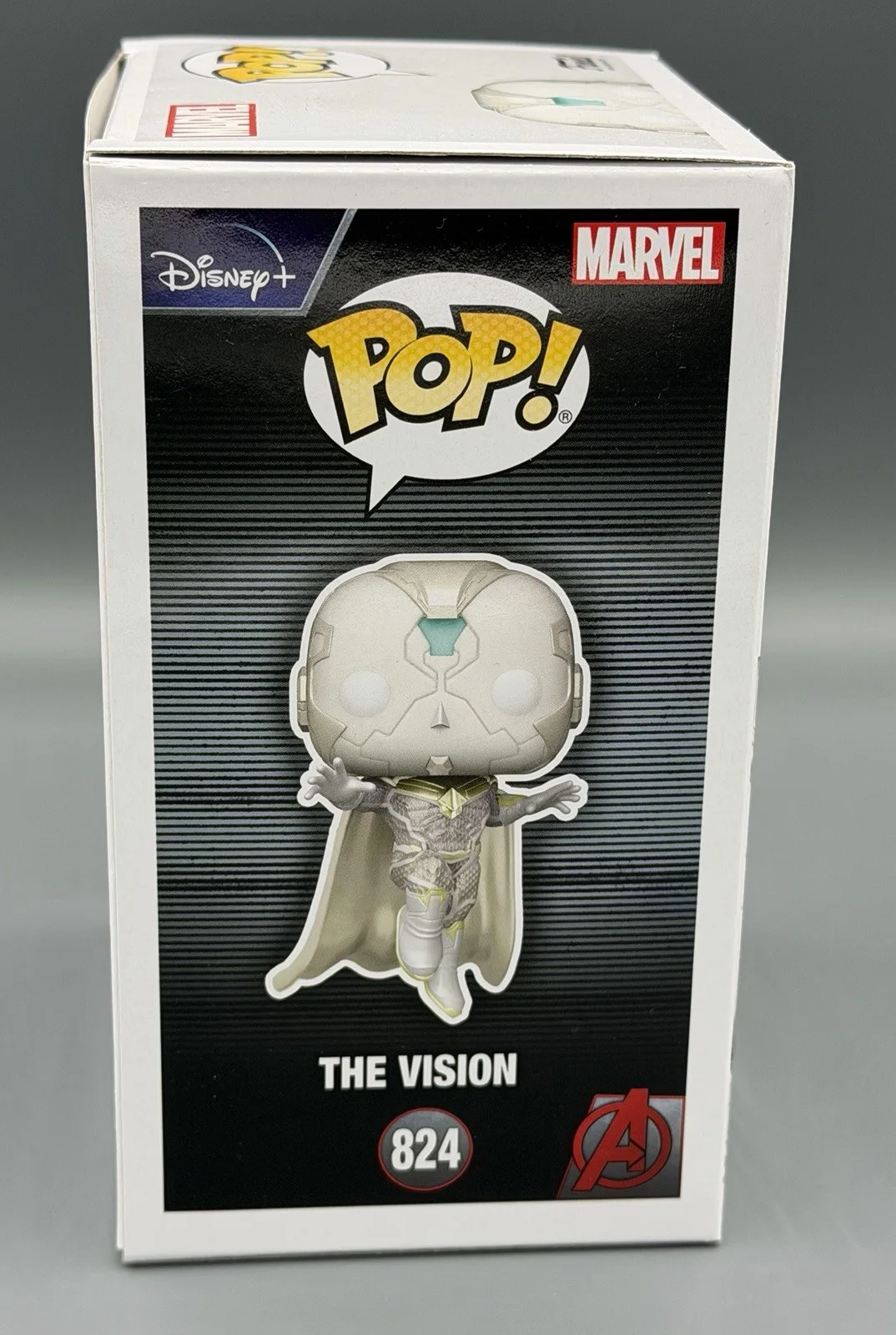 Paul Bettany — Paul Bettany Signed Vision Funko Pop 824 Wandavision SWAU Authenticated, изображение 4