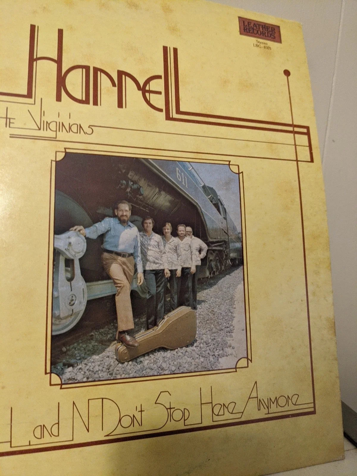 Bill Harrell The Virginians Vinyl Record Album Lp Signed Autographed Cover, image 3