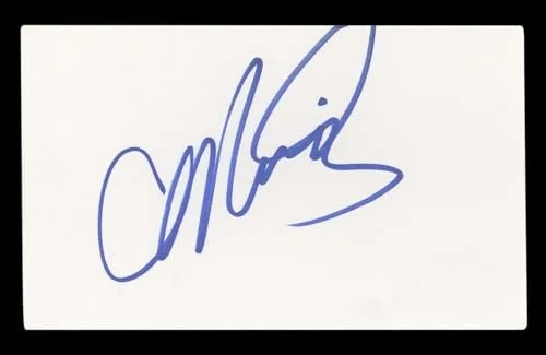 Mario Lopez — Mario Lopez Saved By The Bell Authentic Signed 3x5 Index Card BAS #BL96401, image 3