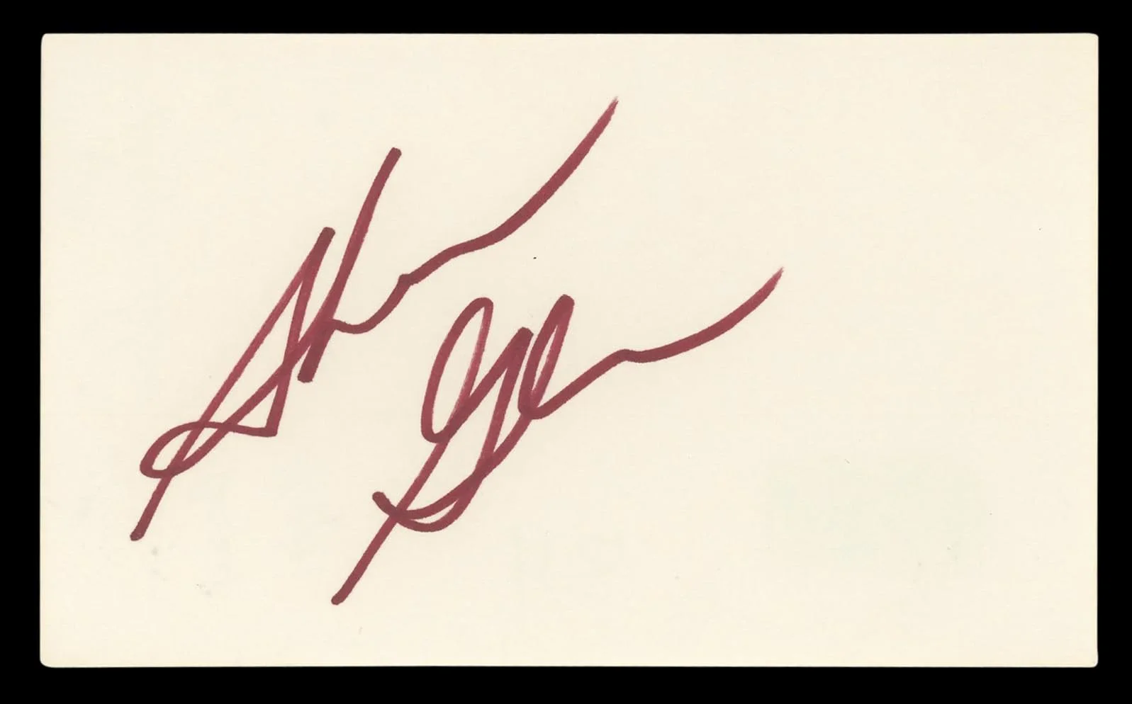 Sharon Gless — Sharon Gless Cagney & Lacey Authentic Signed 3x5 Index Card BAS #BL96844, image 4