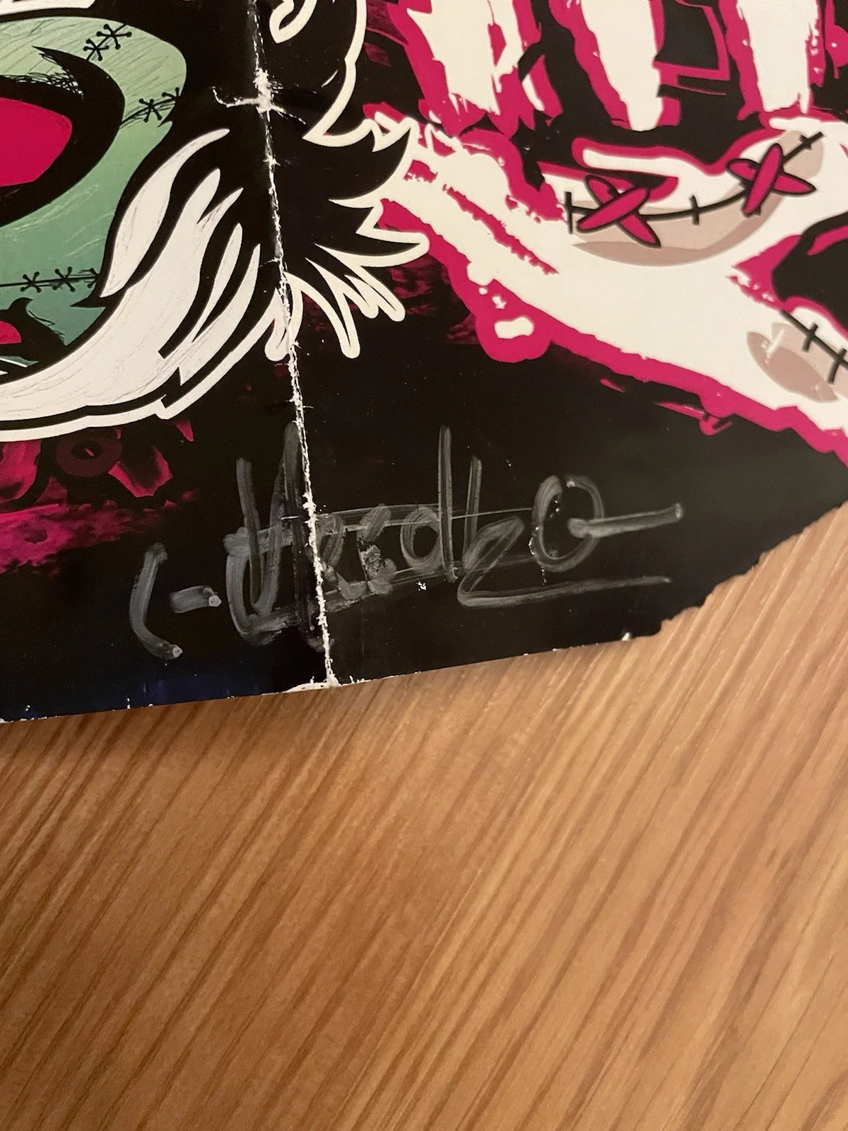 Signed Davey Suicide Band Poster, image 5