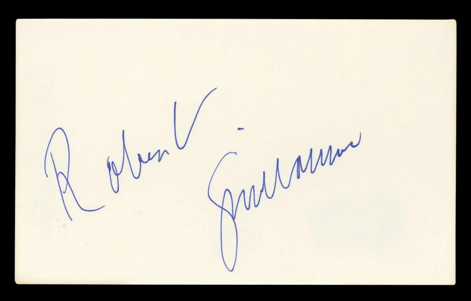Robert Guillaume — Robert Guillaume The Lion King Authentic Signed 3x5 Index Card BAS #BL96845, image 4