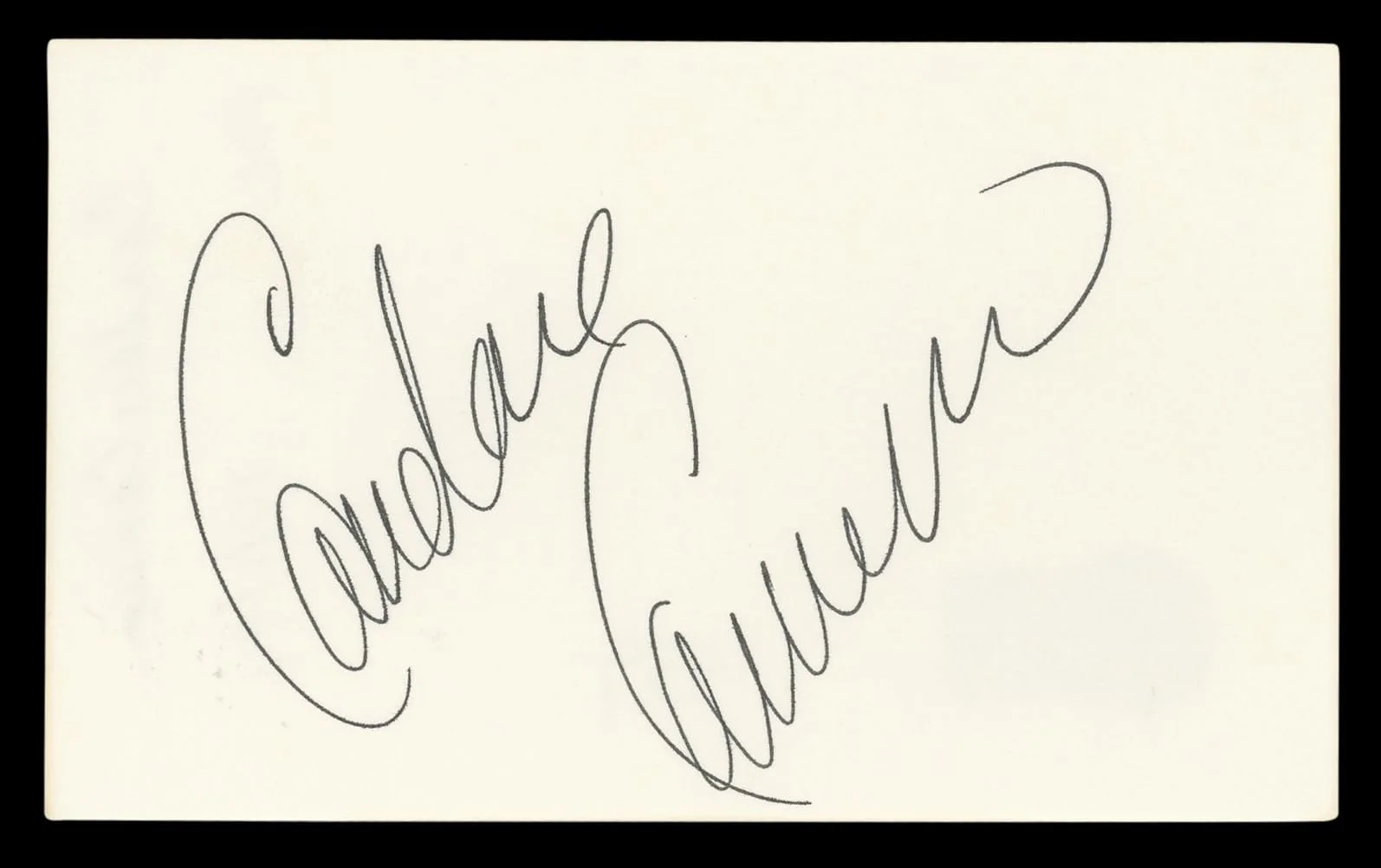 Candace Cameron — Candace Cameron Full House Authentic Signed 3x5 Index Card BAS #BL96842, изображение 4