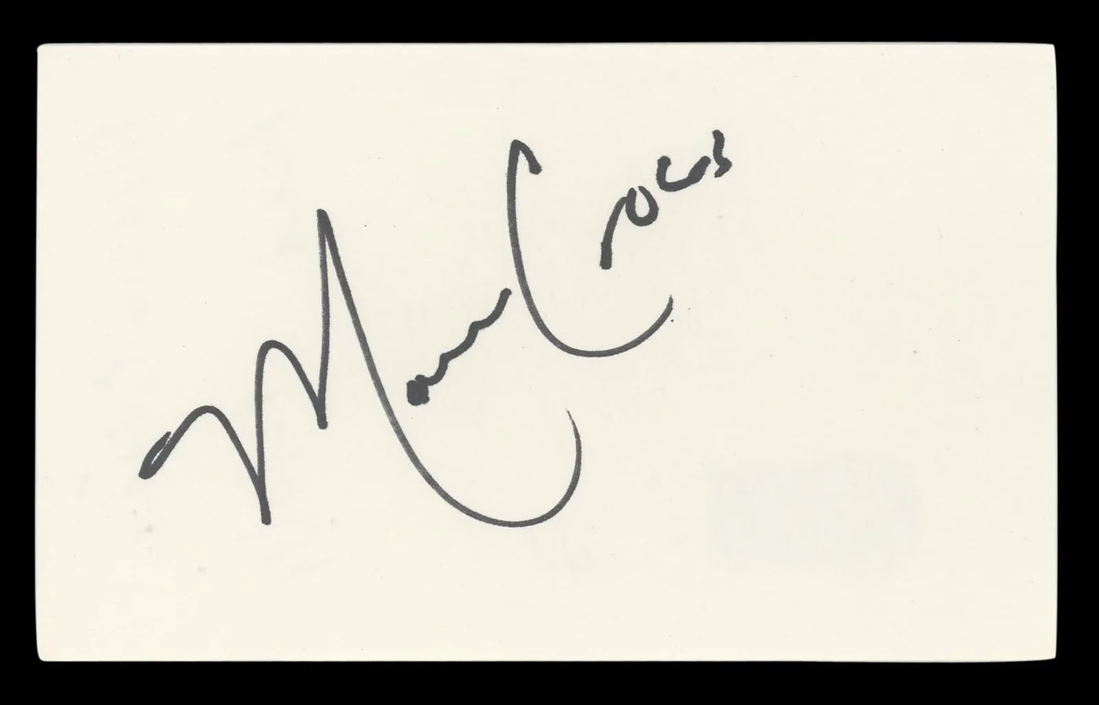 Marcia Cross — Marcia Cross Desperate Housewives Authentic Signed 3x5 Index Card BAS #BL96682, изображение 4