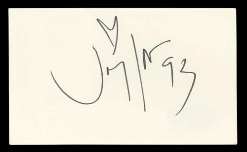 Joey Lawrence — Joey Lawrence Blossom Authentic Signed 3x5 Index Card Autographed BAS #BL96645, изображение 3