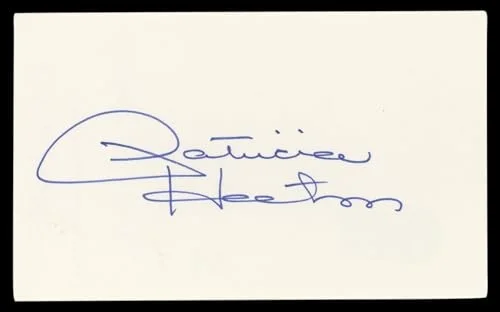 Patricia Heaton — Patricia Heaton Everybody Loves Raymond Signed 3x5 Index Card BAS #BL96351, image 3