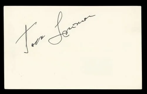 Jack Lemmon — Jack Lemmon The Apartment Authentic Signed 3x5 Index Card BAS #BL98516, image 3