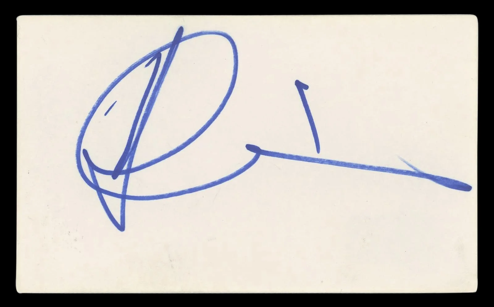 Andy Garcia — Andy Garcia The Untouchables Authentic Signed 3x5 Index Card BAS #BL96355, image 4