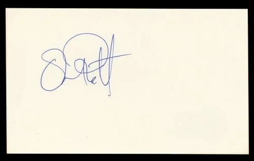Oliver Platt — Oliver Platt The Three Musketeers Authentic Signed 3x5 Index Card BAS #BL98859, image 3